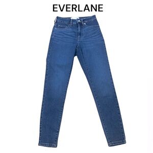 EVERLANE the curvy high rise skinny jeans